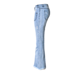 Ripped Wideleg!Blue Jeans, Denim, Bottoms, Women Jeans, Femme Bottoms, Pants Trousers - Bohedian.shop