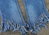 Sloping Cutting!Blue Jeans, Denim, Women Skinny Jeans, Femme Bottoms, Pants Trousers-TownTiger