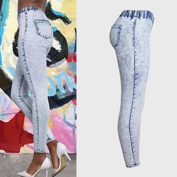 Snow Skinny!Blue Jeans, Denim, Bottoms, Women Jeans, Femme Bottoms, Pants Trousers - Bohedian.Shop