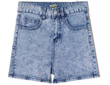 Snow Washed Shorts!Blue Jeans, Denim, Bottoms, Women Jeans, Femme Bottoms, Hot Pants-TownTiger