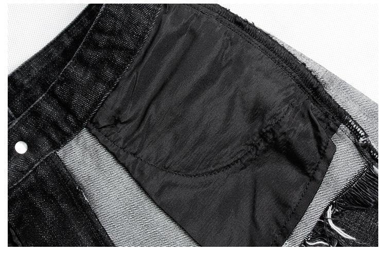 Star! Black Ripped Shorts, Black Jeans, Ripped Denim Hot Pants, Bottoms,Femme Bottoms - Bohedian.Shop