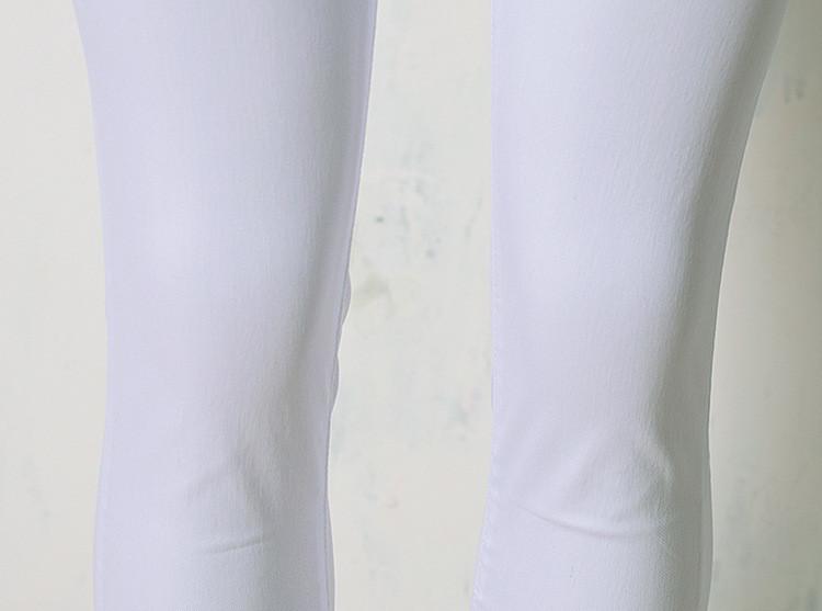 White Skinny Pants! Jeans, Denim, Bottoms, Women Jeans, Femme Bottoms, Legging - KellyModa Store