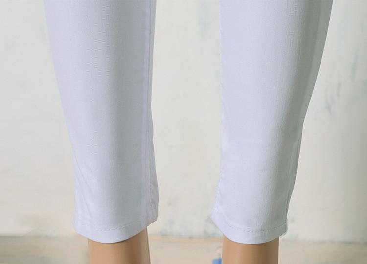 White Skinny Pants! Jeans, Denim, Bottoms, Women Jeans, Femme Bottoms, Legging - KellyModa Store