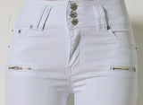 White Skinny Pants! Jeans, Denim, Bottoms, Women Jeans, Femme Bottoms, Legging - KellyModa Store